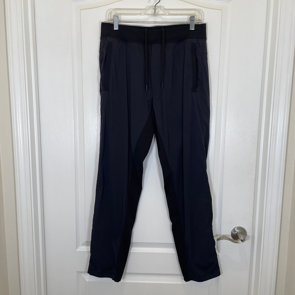 Lululemon Mens License To Train Pant Black Tapered Commute Gorpcore Size‎ L
